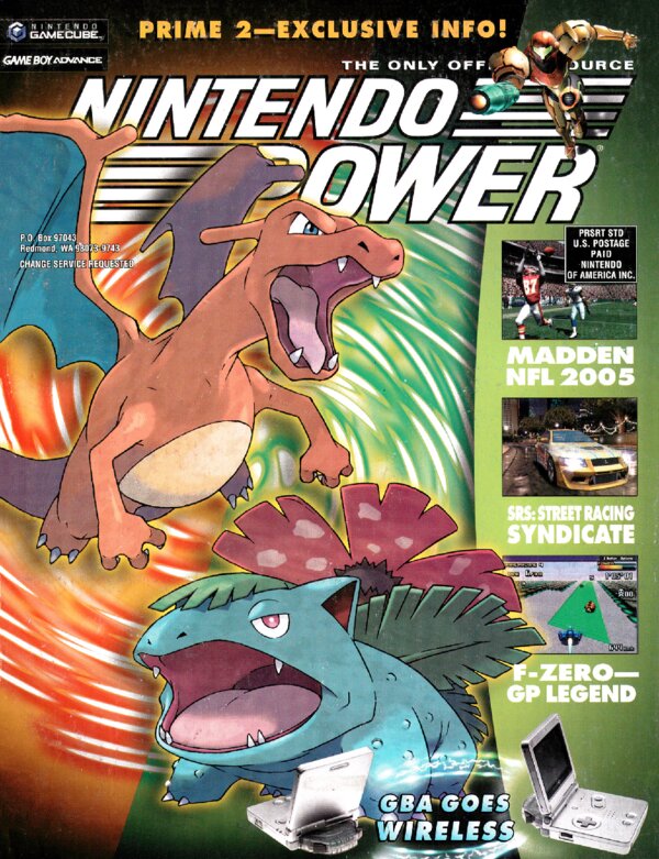 Nintendo Power Issue 184 (October 2004) cover